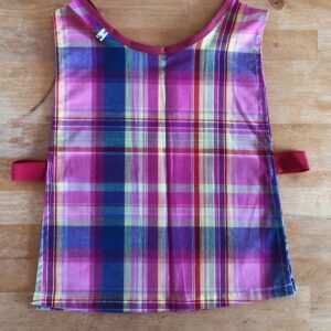 Tablier Maternelle avec Élastiques - Maman Cactus Facile à Enfiler