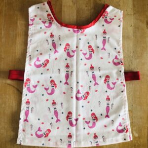 Tablier Maternelle avec Élastiques - Maman Cactus Facile à Enfiler