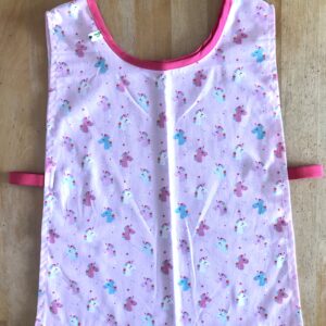 Tablier Maternelle avec Élastiques - Maman Cactus Facile à Enfiler