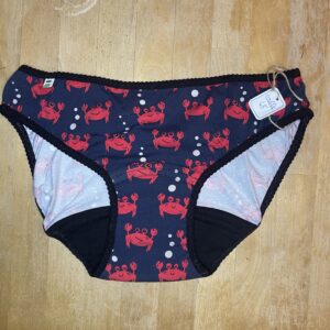 culotte menstruelle flux abondant T 48 crabes