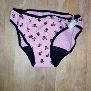 culotte menstruelle flux trad T 42 skull rose
